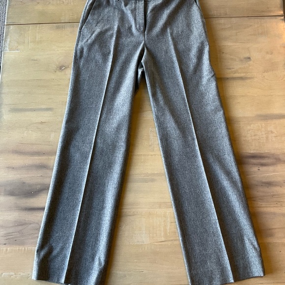 LAFAYETTE 148 Grey wool and and cashmere tailored pants - Picture 10 of 14